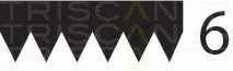 Triscan 8640602120 — V-Ribbed Belt