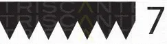 Triscan 8640702300 — V-Ribbed Belt