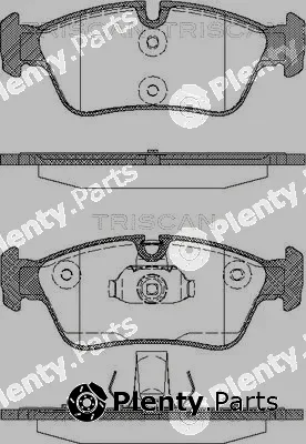 Triscan 811011008 — Brake Pad Set, disc brake
