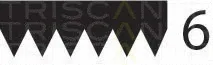 Triscan 8640601195 — V-Ribbed Belt