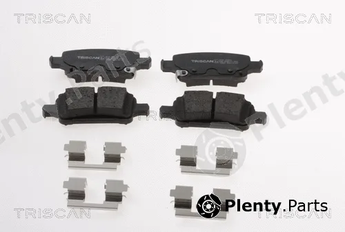 Triscan 811024893 — Brake Pad Set, disc brake