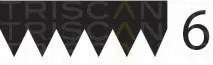 Triscan 8640601583 — V-Ribbed Belt