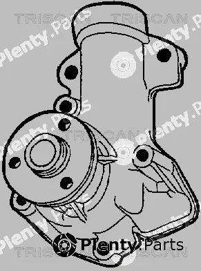 Triscan 860015972 — Water Pump, engine cooling