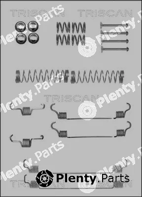 Triscan 8105282570 — Accessory Kit, brake shoes