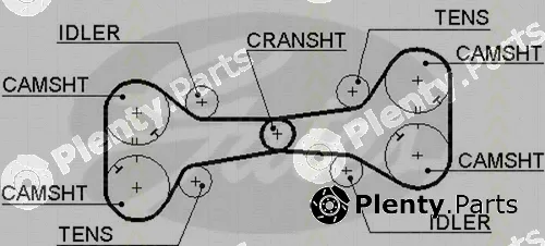 Triscan 86455312 — Timing Belt