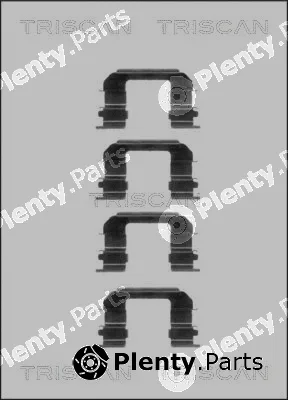 Triscan 8105241604 — Accessory Kit, disc brake pad
