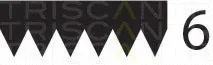 Triscan 8640600730 — V-Ribbed Belt