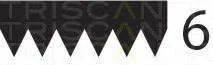 Triscan 8640601573 — V-Ribbed Belt