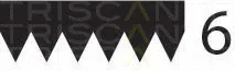 Triscan 8640602613 — V-Ribbed Belt