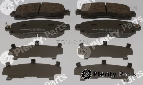 Triscan 811068192 — Brake Pad Set, disc brake