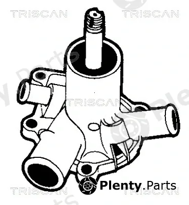 Triscan 860028075 — Water Pump, engine cooling