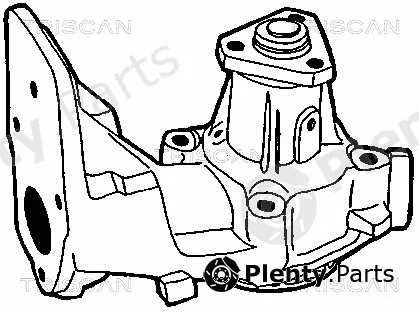 Triscan 860015833 — Water Pump, engine cooling