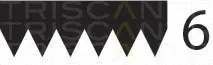 Triscan 8640601275 — V-Ribbed Belt