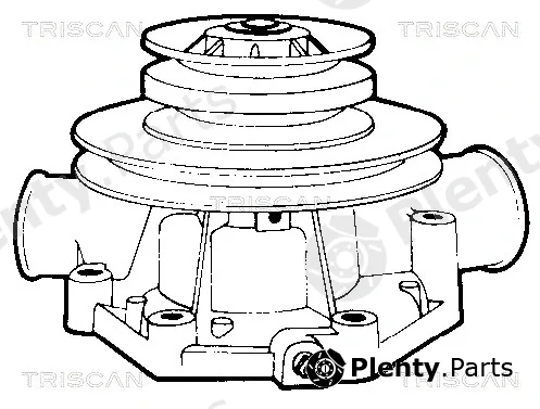 Triscan 860038407 — Water Pump, engine cooling