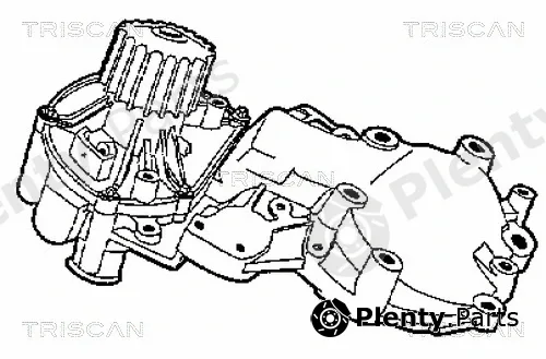 Triscan 860017002 — Water Pump, engine cooling