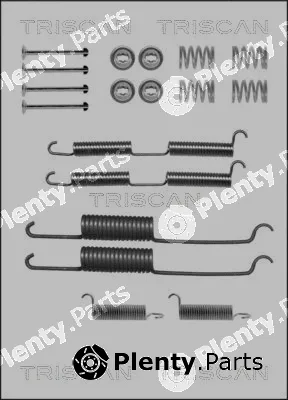 Triscan 8105252569 — Accessory Kit, brake shoes