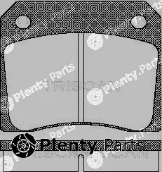Triscan 811010011 — Brake Pad Set, disc brake