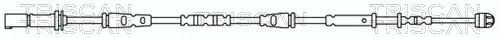 Triscan 811511067 — Warning Contact, brake pad wear