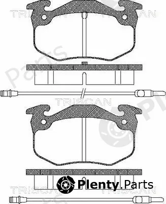 Triscan 811038780 — Brake Pad Set, disc brake