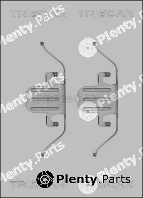 Triscan 8105111620 — Accessory Kit, disc brake pad