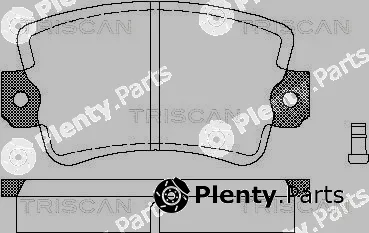 Triscan 811025053 — Brake Pad Set, disc brake