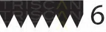 Triscan 8640601920 — V-Ribbed Belt