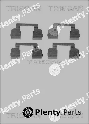 Triscan 8105251597 — Accessory Kit, disc brake pad