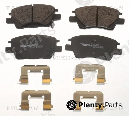 Triscan 811024054 — Brake Pad Set, disc brake