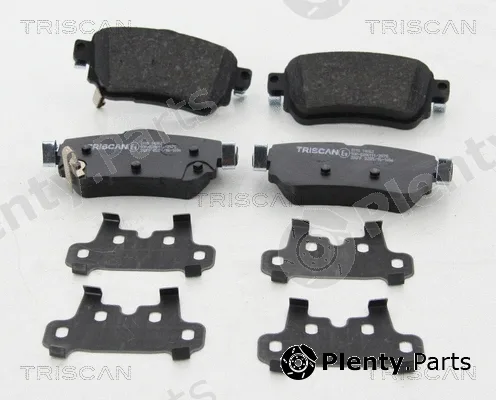 Triscan 811014062 — Brake Pad Set, disc brake