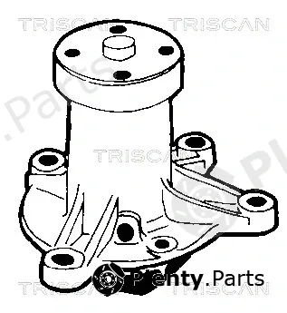 Triscan 860023037 — Water Pump, engine cooling