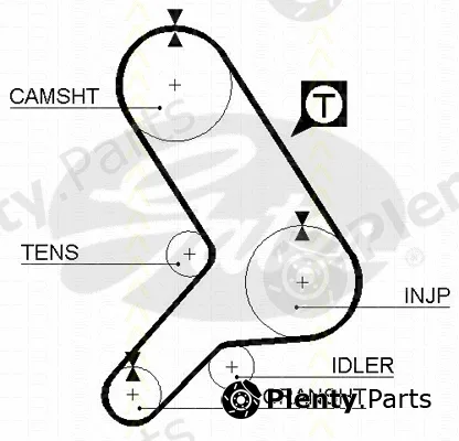 Triscan 86455178 — Timing Belt