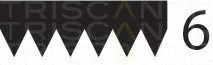 Triscan 8640601873 — V-Ribbed Belt