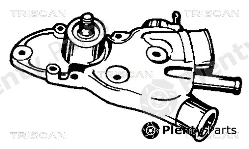 Triscan 860028079 — Water Pump, engine cooling