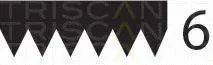 Triscan 8640602053 — V-Ribbed Belt