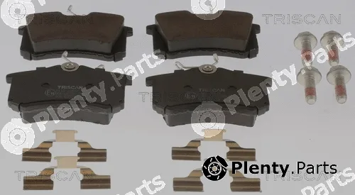 Triscan 811010544 — Brake Pad Set, disc brake