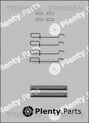 Triscan 8105251593 — Accessory Kit, disc brake pad