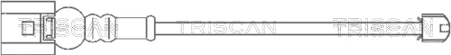 Triscan 811529015 — Warning Contact, brake pad wear