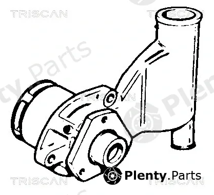Triscan 860017021 — Water Pump, engine cooling