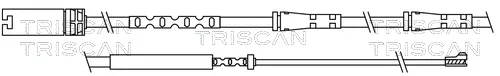 Triscan 811517020 — Warning Contact, brake pad wear