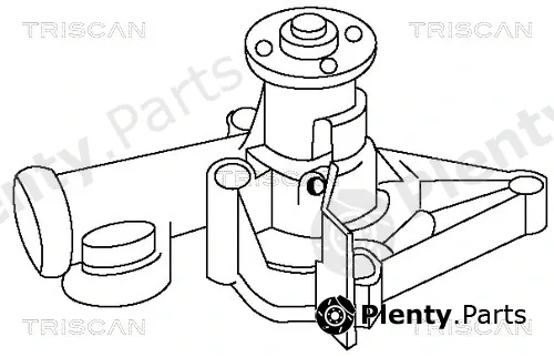 Triscan 860042995 — Water Pump, engine cooling