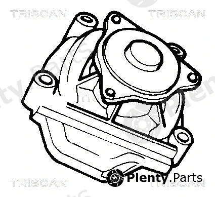 Triscan 860040815 — Water Pump, engine cooling