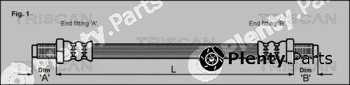 Triscan 815010003 — Brake Hose