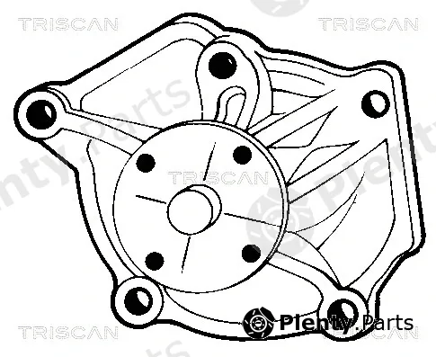 Triscan 860010310 — Water Pump, engine cooling