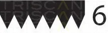 Triscan 8640601033 — V-Ribbed Belt
