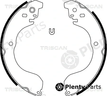 Triscan 810080017 — Brake Shoe Set