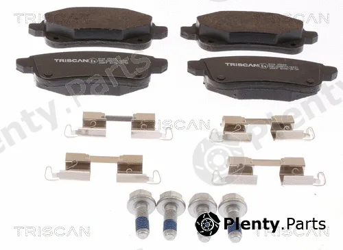 Triscan 811025048 — Brake Pad Set, disc brake