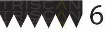 Triscan 8640602585 — V-Ribbed Belt