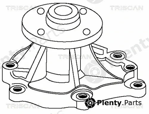 Triscan 860014992 — Water Pump, engine cooling