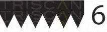 Triscan 8640601548 — V-Ribbed Belt