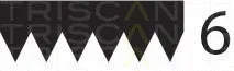 Triscan 8640601685 — V-Ribbed Belt